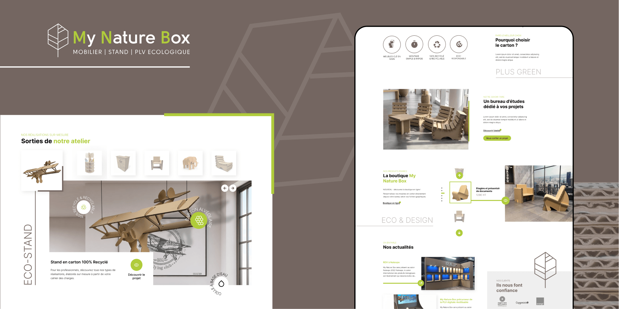 Site web My Nautre Box