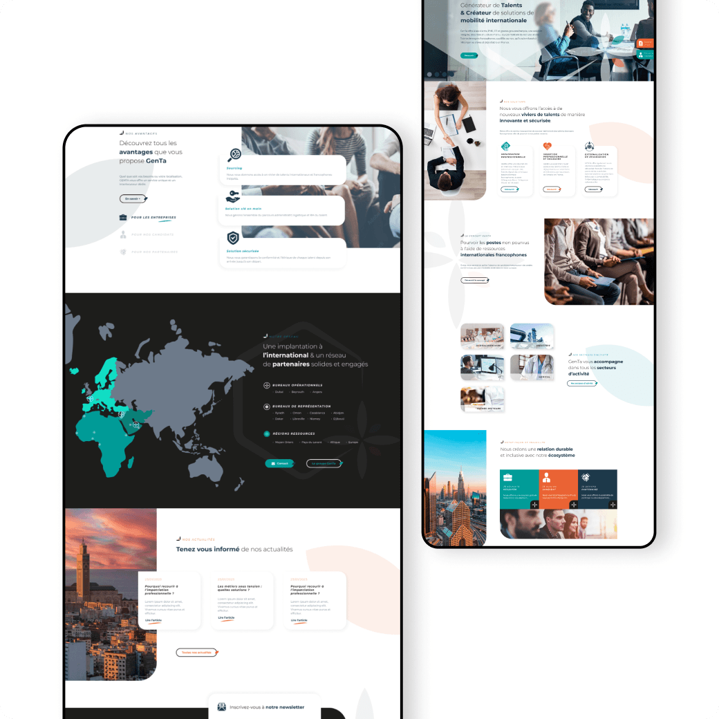Site web Genta