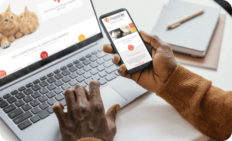 Mise en ligne site Espace Vet