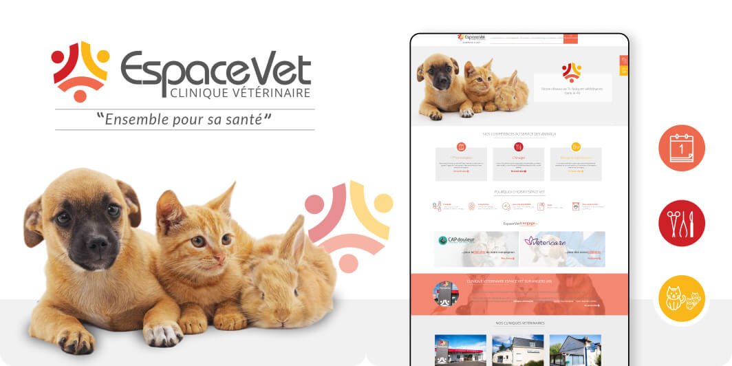 Site web Espace Vet