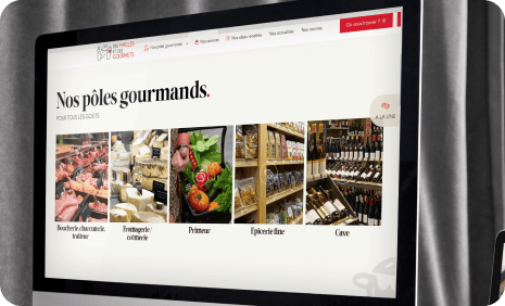 Maquettes Des Halles et des Gourmets